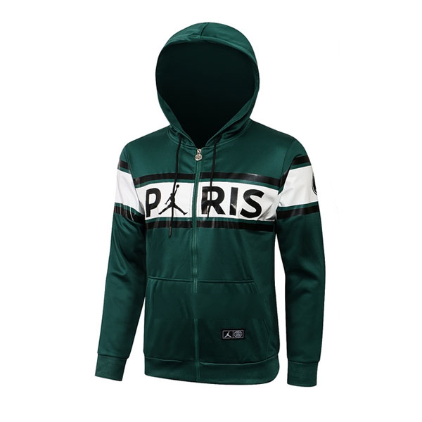 Chaqueta con Capucha Paris Saint Germain 2021-22 Verde